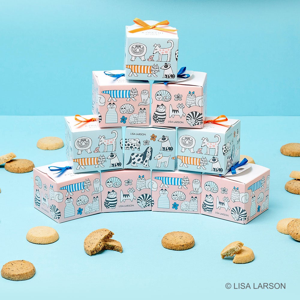 【キハチ×リサ・ラーソン】プティBOX 紅茶クッキー